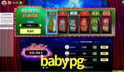 A Popularidade dos Caça-Níqueis no babypg